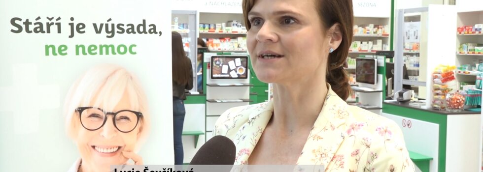 Reportáž z Lékárny Sano, OC Futurum Ostrava k projektu Moje stáří a mobilních poraden Reportáž z Lékárny Sano, OC Futurum Ostrava k projektu Moje stáří a mobilních poraden